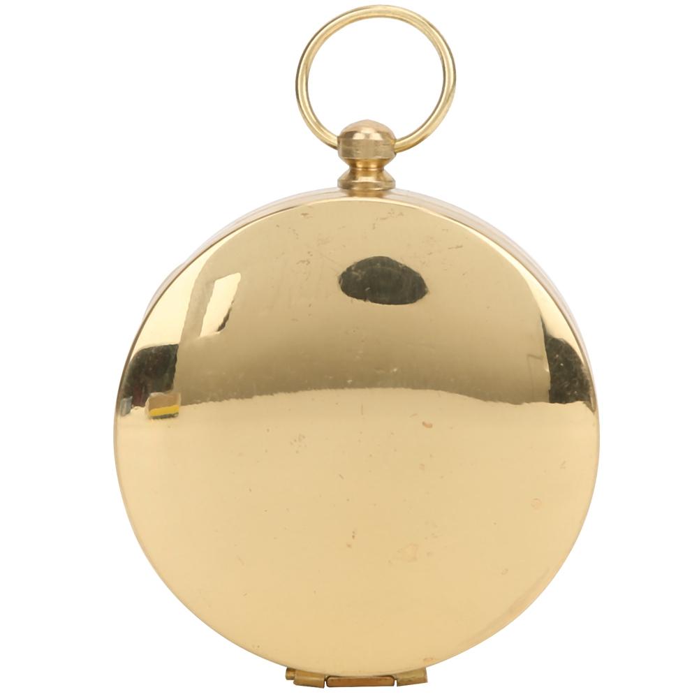 Outdoor Metal Luminous Pocket Watch Compass Copper Flip Cover for Climbing Hiking Campingcompass
