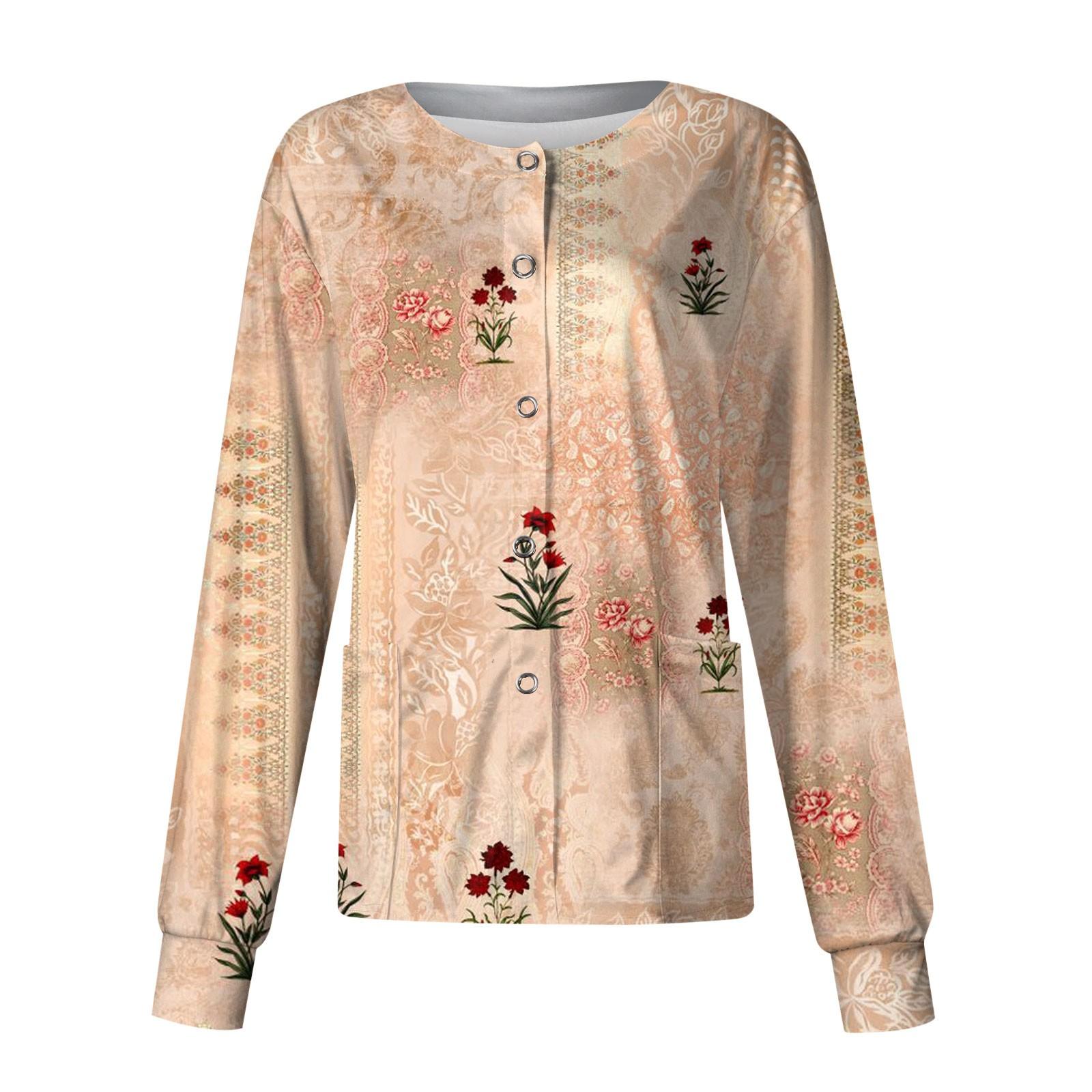 Женский однобортный защитный комбинезон с длинным рукавом и карманом — фото 6