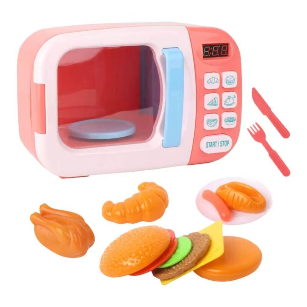 Creative Household Appliances Toys DIY Oven Kitchen Toys Simulation Microwave Toy  Education Gifts