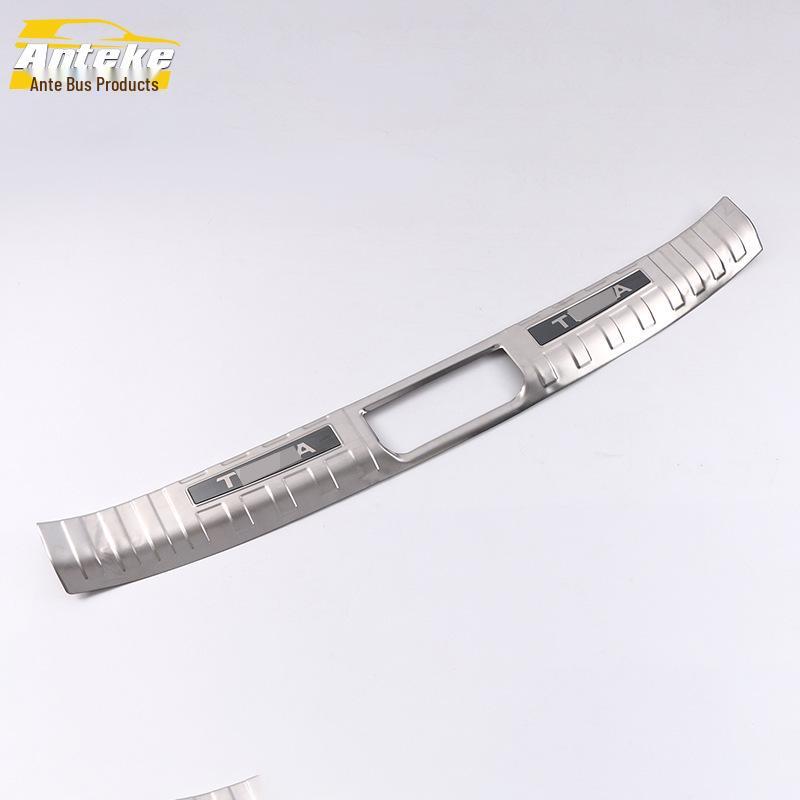 Tuda Rear Guard Plate: Stainless Steel Trunk Protector for 2018 Models