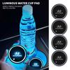 Car Luminous Water Cup Coaster 7 Colorful For Hyundai N Tucson Solaris I30 Creta Ix35 I40 IX20 Veloster Kona I20 I10 Accessories ZZ33