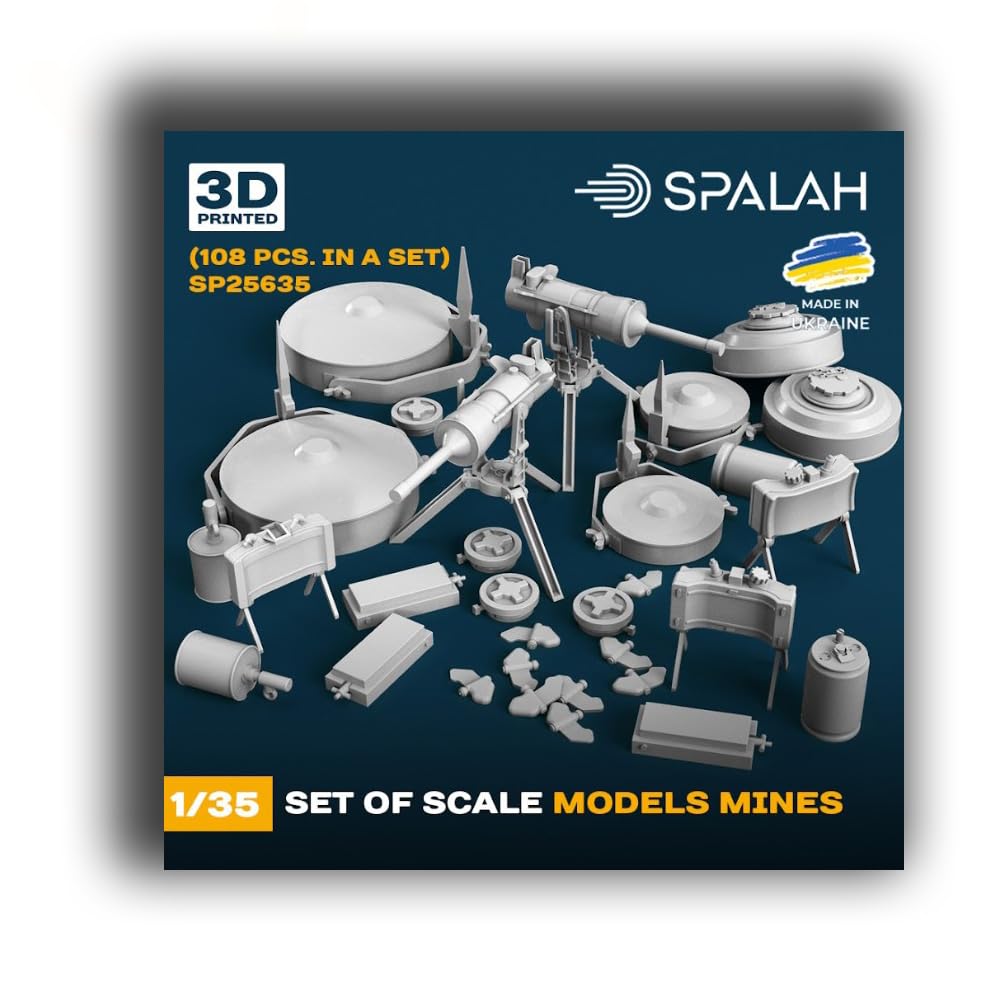 

Spallach scale Resin Mine Set SPU25635 1/35 (108 pieces) (Scenery)
