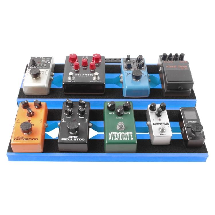 Portable Guitar Effect Pedal Board Professional Step Design Single Effect Board Nonslip Effect Track Board Easy To Use
