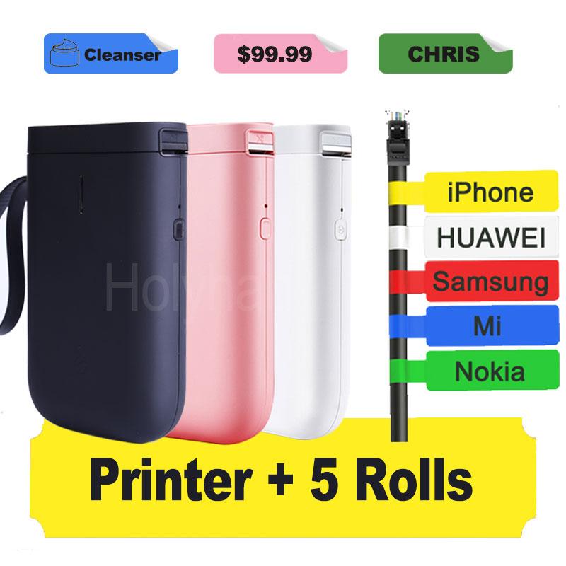 

Niimbot D11 Портативный принтер этикеток Мини Bluetooth Термо наклейка Ценник Принтер для мобильного телефона Android iOS Телефон Бесплатное приложение