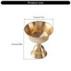 Butter Lamp Holder Brass Cup Tealight Candle Holder Tibetan Oil Lamp Buddhist Altar Supplies Candlestick Table Decors