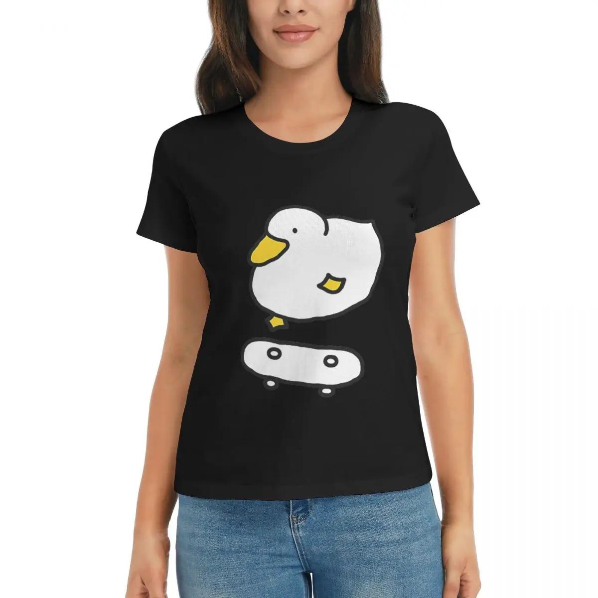 

Women TShirt Duck 01 Summer Short Sleeve Tees ONeck Cotton T Shirts Clothes Tops Streetwear 4XL