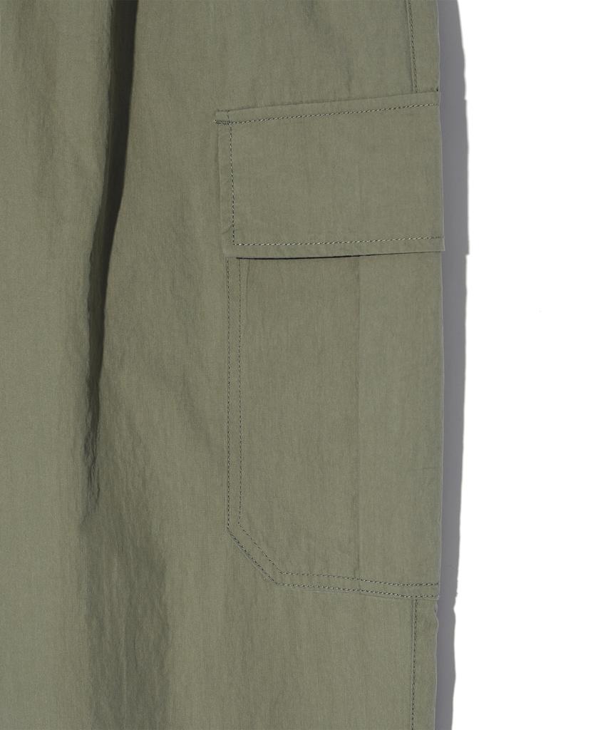 Eonoideu Double-Pleated Wide Cargo Pants Khaki (Lp3Pu724-048)