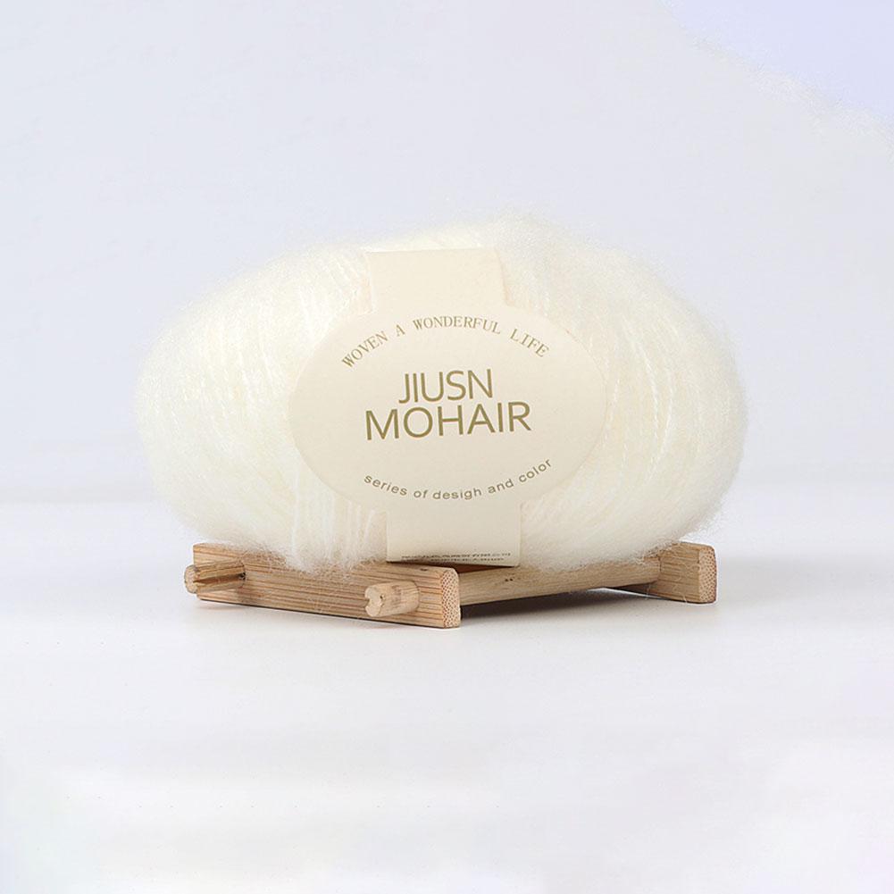 25g Mohair Yarn Extra Soft Warm Baby Wool Crochet Yarn for Hand Knitting Sweater Shawl Scarf DIY Material Supplies
