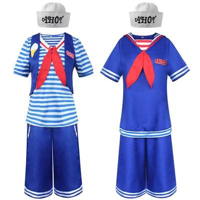 Stranger Things Sezóna 3 Scoops Ahoy Halloweenský Cosplay Kostým