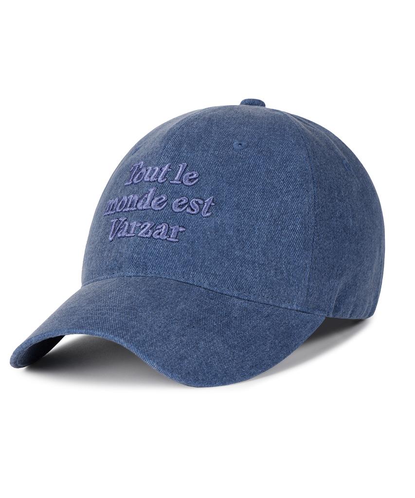 Bajal Tmv Lettering Ball Cap [Pigment Blue]