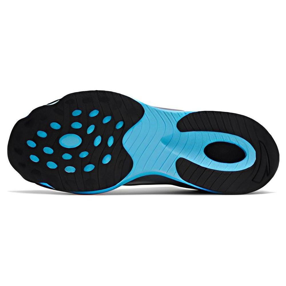 ANTA Men GUANJUN Professional Cushioning Breathable Running Shoes Light Grey Blue 112315561A-3