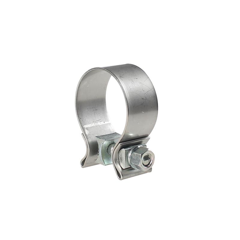 2"/2.5"/3"/4" Butt Joint Narrow Band Exhaust Clamp Stainless Steel Car Modified Muffler Band Clamp