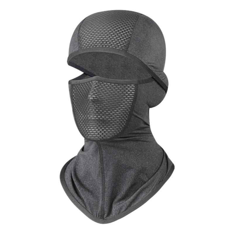 Neck Scarfs Headwear Face Cover Ice Silk Tube Scarfs Bandana Face Mask