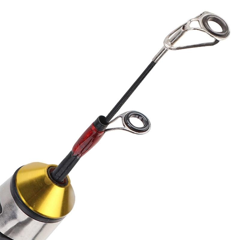 Outdoor Winter Fishing Fish Spinner Rod Winter Sport Mini Fishing Rod Telescopic Ice Fishing Rod, Shrimp Fishing Rod