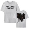 2025 Album Eusexua 2025 Tour Tshirts Singer FKA Twigs Printing Tshirt Cotton Soft Short Sleeve Teeshirt Unisex Streetwear Tees