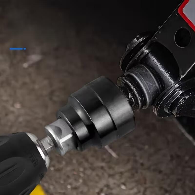 Electric Drill Jack Adapter Impact Wrench Adapter Car Repair Jack Socket Vehicle Maintenance Lift Tool  Labour Save Power Tool