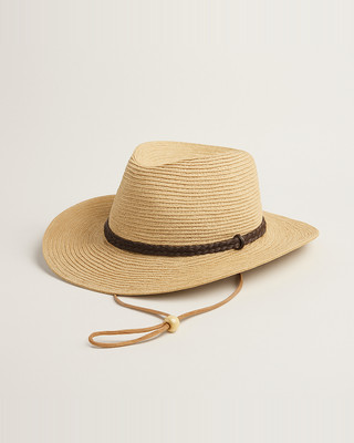 Men's Foldable Large Brim Straw Sun Hat - Summer Beach Outdoor Style