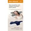 Cervical Pillow for Neck Support Ergonomic Butterfly Memory Foam Pillows for Sleeping Side Back Stomach Orthopedic Bed Pillow