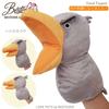LOVE PETS by BESTEVER Hand Puppet Shoebill Plush Pet Toy 47087, Cute Interactive Play Doll for Dogs & Cats