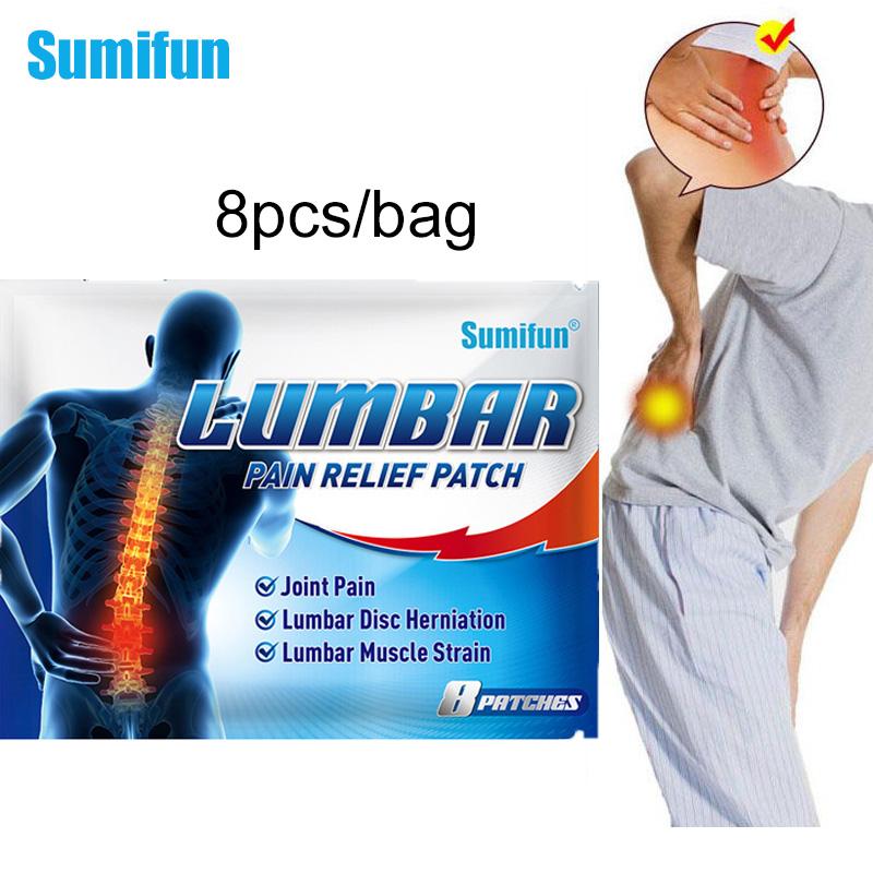 

Sumifun 8/24/40 шт., поясничный пластырь для облегчения боли в спине, противовоспалительная наклейка, пластырь для ухода 8pcs/bag