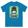 Shenanigans Squad St Patricks Day Unisex Girls Messy Bun TShirt