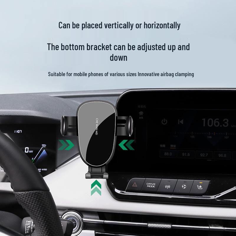 FAW Bestune E05 NAT Special Car Mount Wireless Charger for Ride-Hailing, 2023 Model