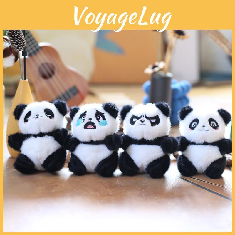 Lovable Plush Panda Keychain Cute Bag Charm Soft And Huggable Stuffed Toy