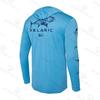 Vêtements de pêche Pelagic Populaires Protection Solaire Respirants Séchage Rapide Sensation de Glace Mer Homme à Capuche Manches Longues