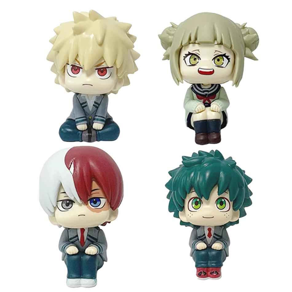 My Hero Academia 8 styles Anime Figure Midoriya Izuku Action Figure Bakugo Katsuki FigurToga Himiko Action Figure Model Toy