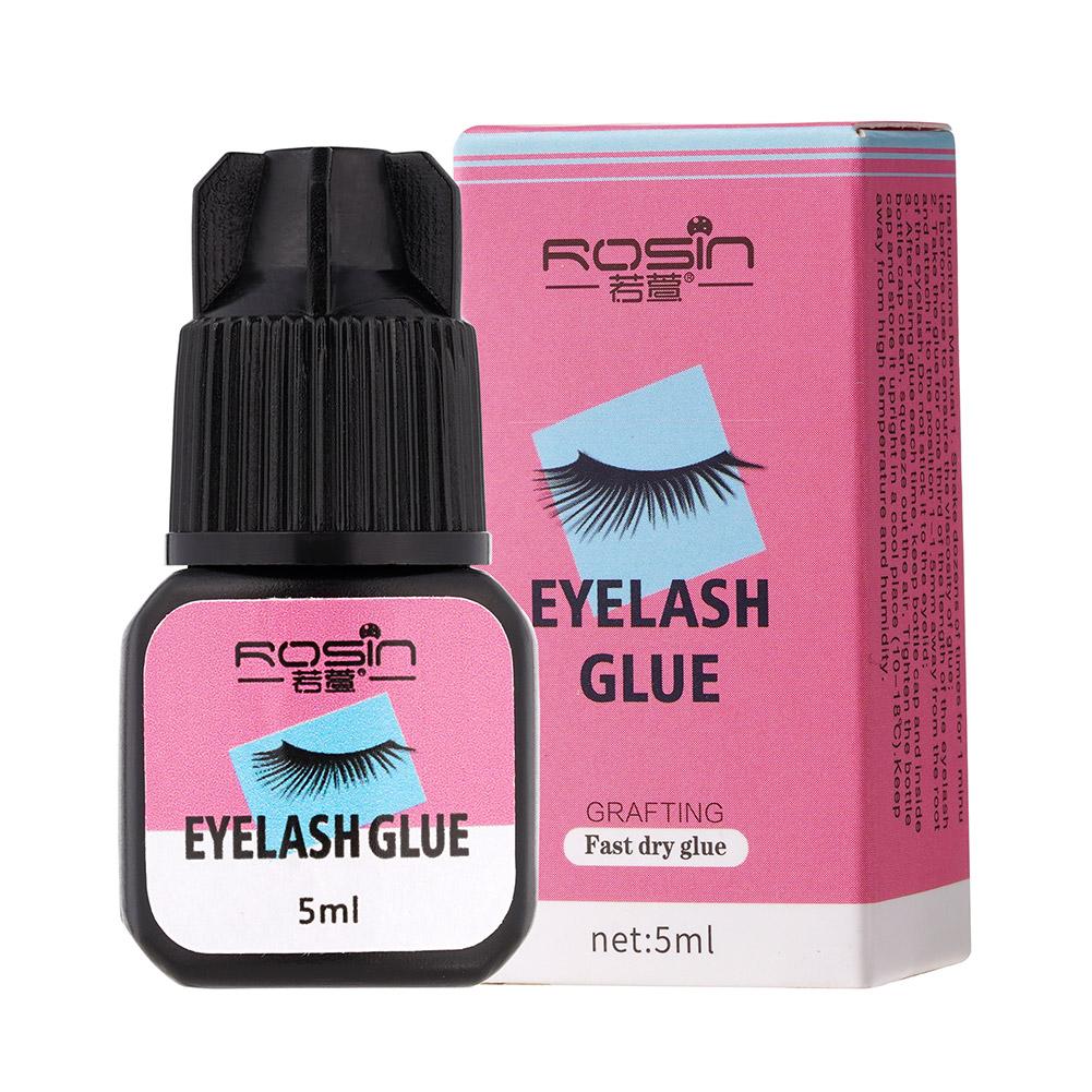Waterproof Eyelashes Extension Glue Long-Lasting Grafting Lashes Glue Quick Drying Adhesive Glue No-Irritant Eyelash Makeup Tool
