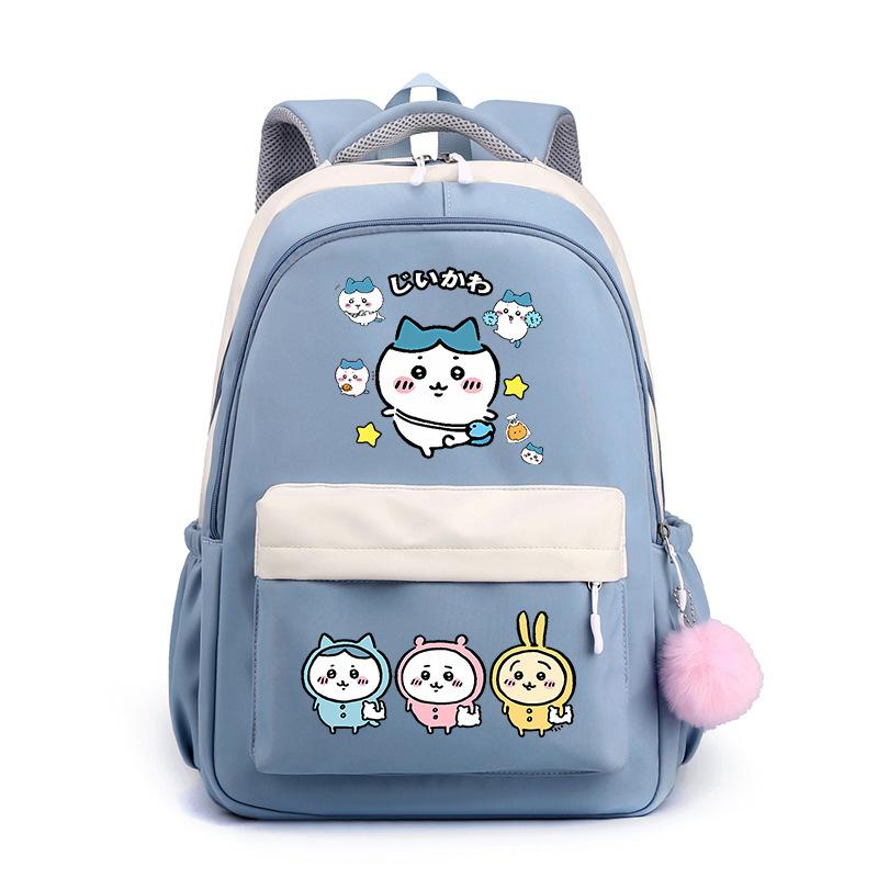 Chiikawa Cute Expression Bag Schoolbag Junior High School Student Backpack Men and Women Lightweight New Backpack
