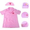 Doctor Costume for Kids Toddler Doctor Role Play Dressing Up Set Cosplay Halloween Costume Doctor Caps Nurse Caps Set
