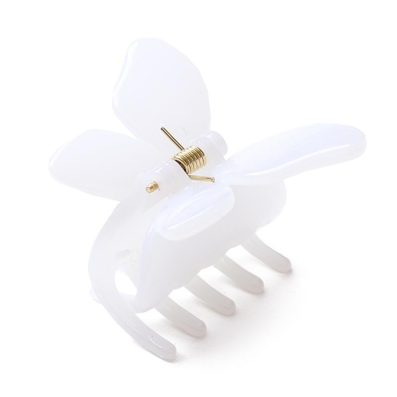 5.3cm Medium Size Butterfly Hairclaws  Hair Claw Crab Hairclips Summer Hairstyles for Girls and Women Headwear Waterproof Hair