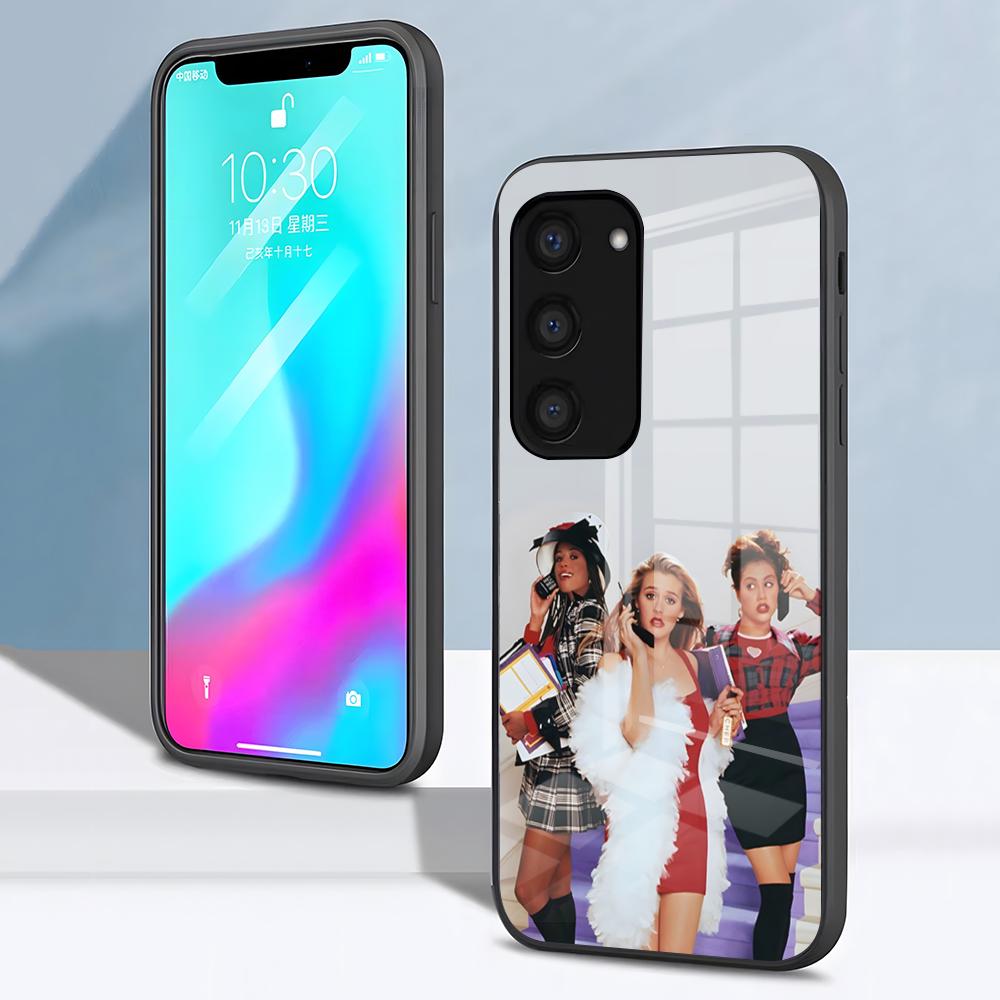 

Romance Movies Clueless Phone Case For Samsung S26 S25 S24 FE S23 S22 S21 Plus S20 Ultra Note20Ultra Black Glass Cover Galaxy S25 Edge