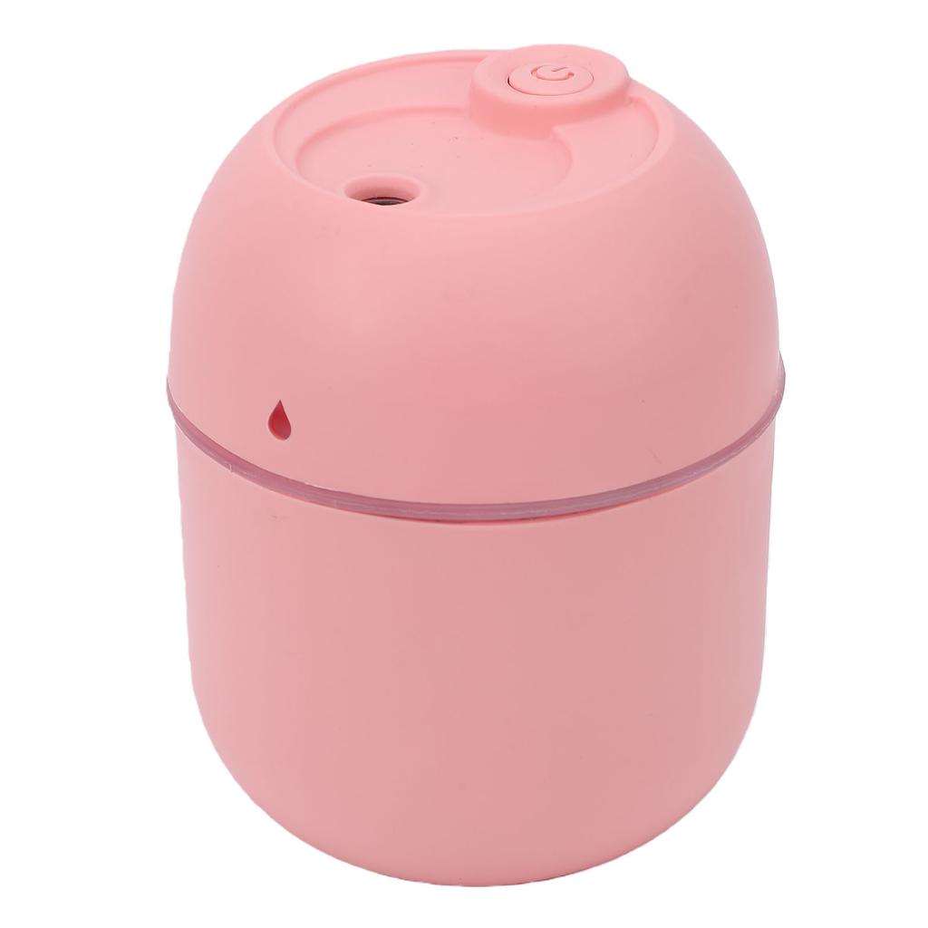 Portable Mini Humidifier Quiet Cool Mist Small Personal Desktop Humidifier with Night Light Auto Shut Off 220ml Water