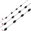 Stopper Carp Fishing Rubber Floating Beans Fishing Space Beans Oval Fishing Float Fishing Bobber