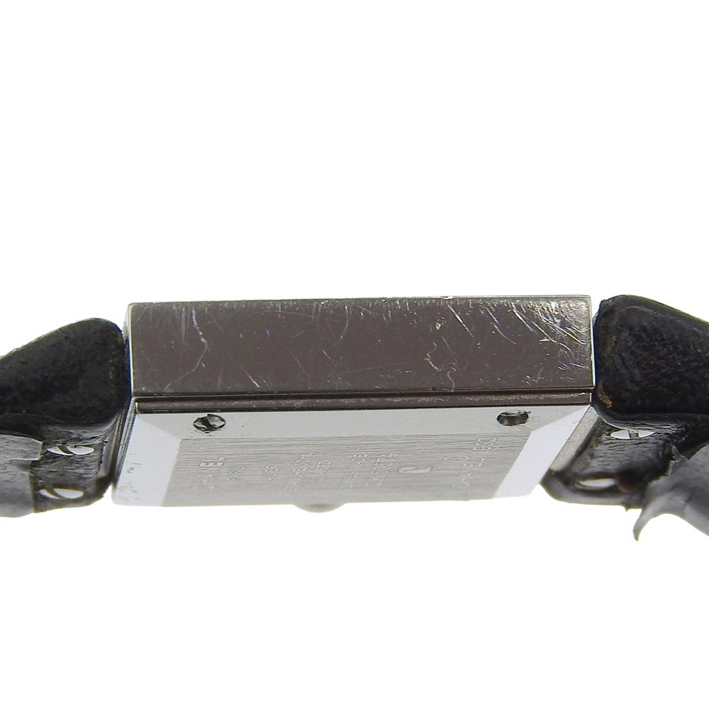 CHANEL Matelasse Watches H0116 black blackDial Stainless Steel/leather Quartz Analog display Women Used