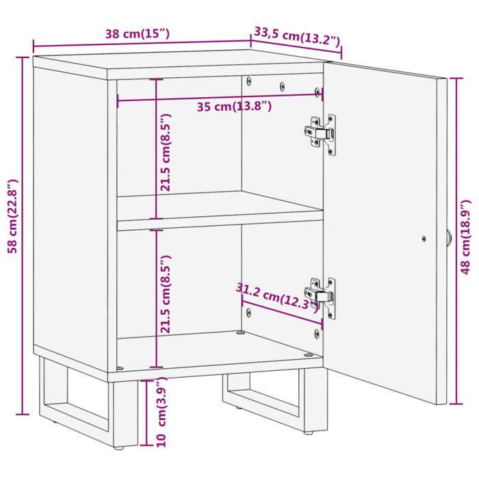 VidaXL Bathroom Cabinet, Cupboard with Legs, Cabinet with Door, Interior Toilet Storage Furniture, Modern, 356804