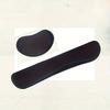 2pcs/set Pad, Gel Memory Foam Wrist Rest for Computer Keyboard, Mouse, Desk Pads Support Hand And Arm, Mousepad Rests, Black