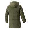 Mid-length Down Jacket for Men Simple Large-sized Cotton-padded Jacket for Men Casual Versatile and Warm Cotton-padded Jacket for Winter