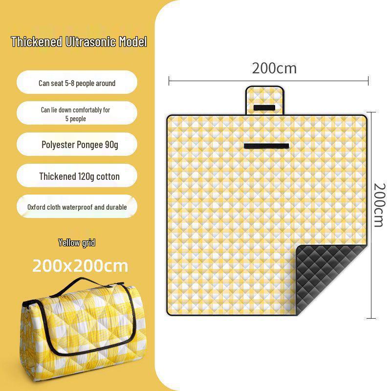 Thickened Waterproof Outdoor Picnic Mat - Portable for Camping, Beach, Tent, or Garden