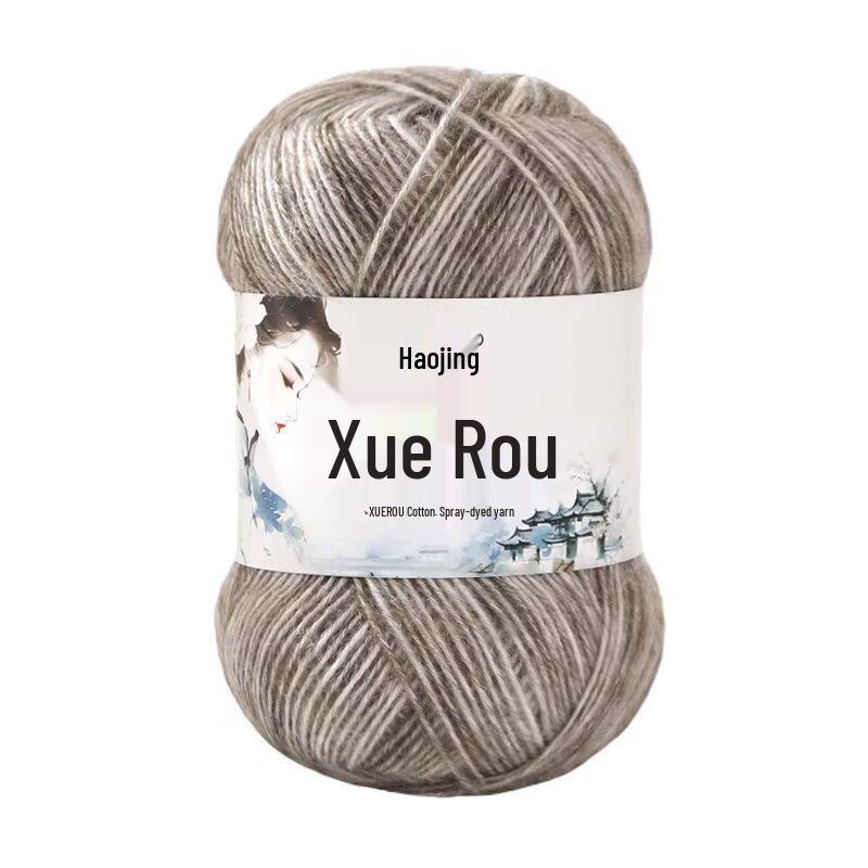 Qinxue Soft Wool Yarn for Baby Crafts: Hand-Knitted Dolls, Spray-Dyed Crochet Scarves, and Sweaters