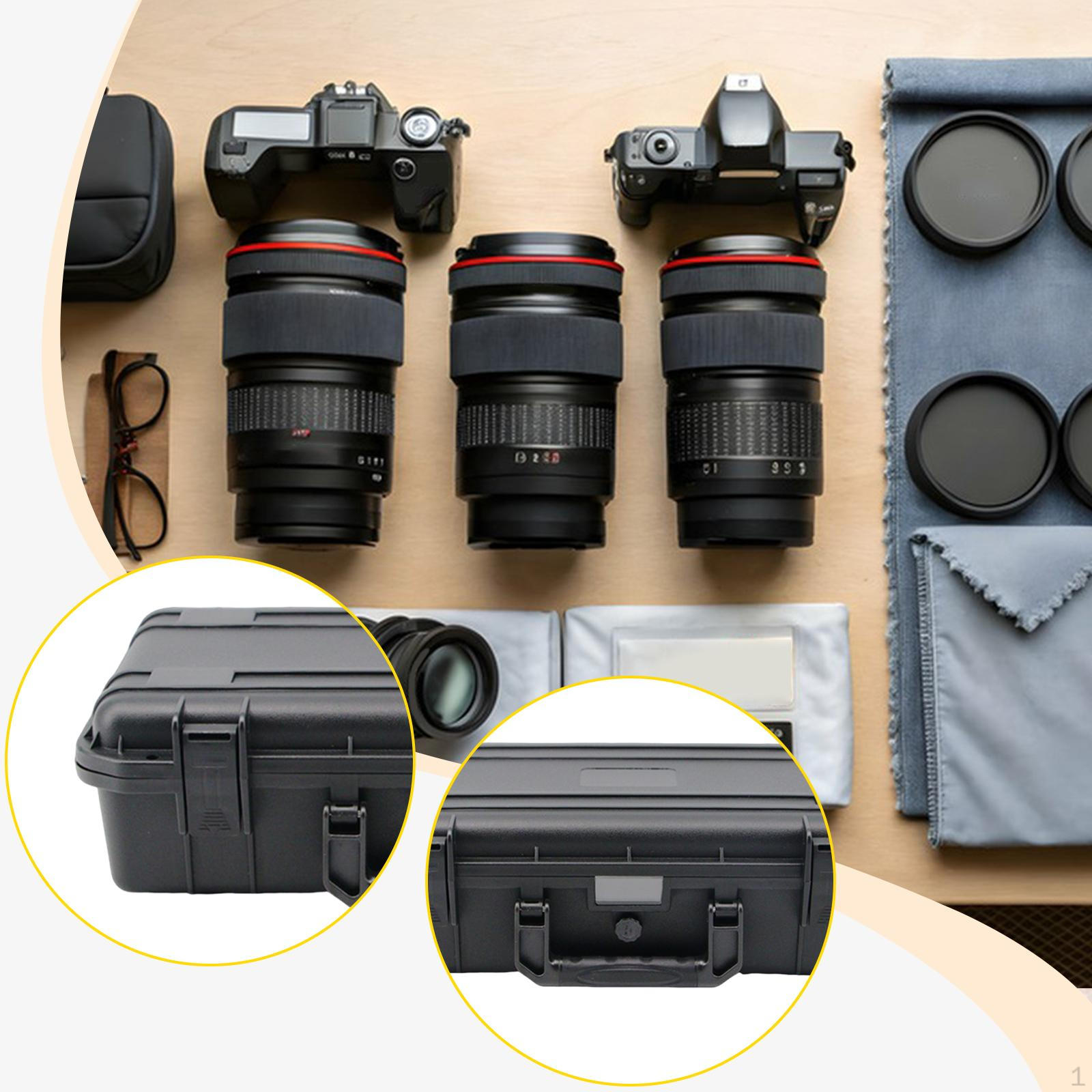 

Прочный полипропиленовый ящик для хранения инструментов с ручкой, пыленепроницаемый контейнер, универсальная составная защелка