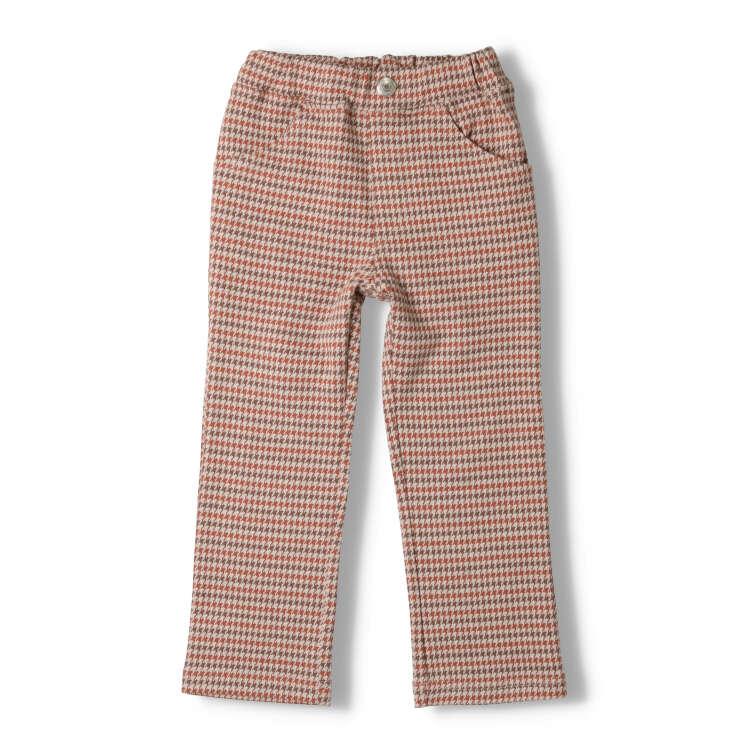 [Children's Clothing] Moujonjon (Moojeongjeong) Houndstooth Check Pattern Long Pants 80cm-140cm M51006