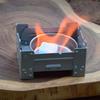 Small Camp Stove Camping Hiking Cooker Picnics Stove, Foldable Alcohols Stove