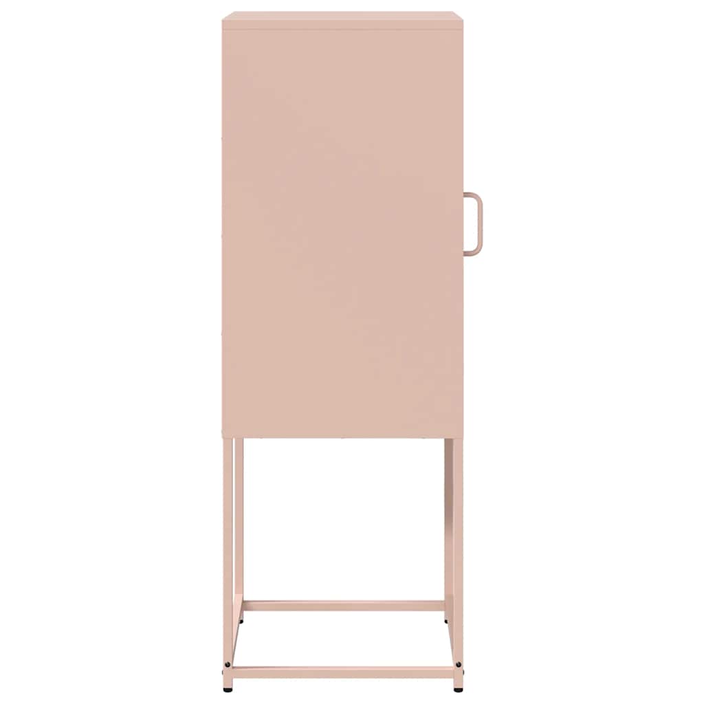 Sideboard Pink 36 x 39 x 107 cm Cold Rolled Steel