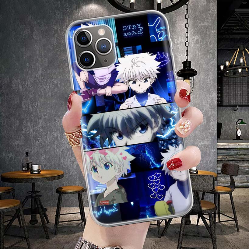 Anime Hunter HXH Soft Phone Case For IPhone 11 17 Air 16E 16 Pro Max 15 + 14 Plus 13 Mini 12 Apple 7 SE 8 Fundas Coque 11 17 Air