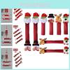 J-jy01 A Festive Christmas Decor Microwave Door Handle Cover