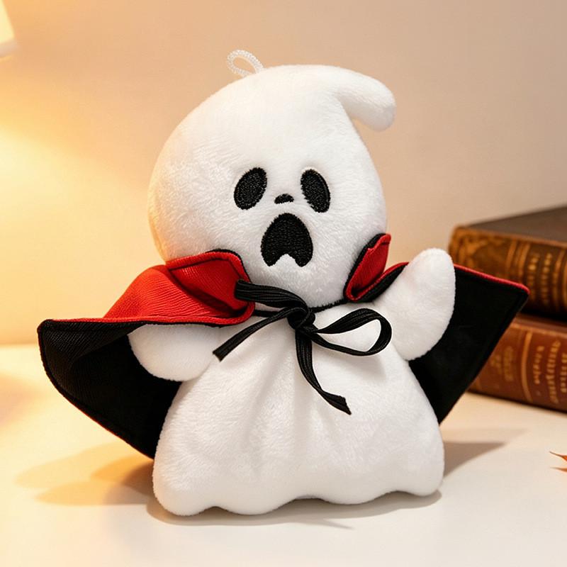 Halloween Geist Kürbis Plüschtier für festliche Dekoration und Süßes oder Saures