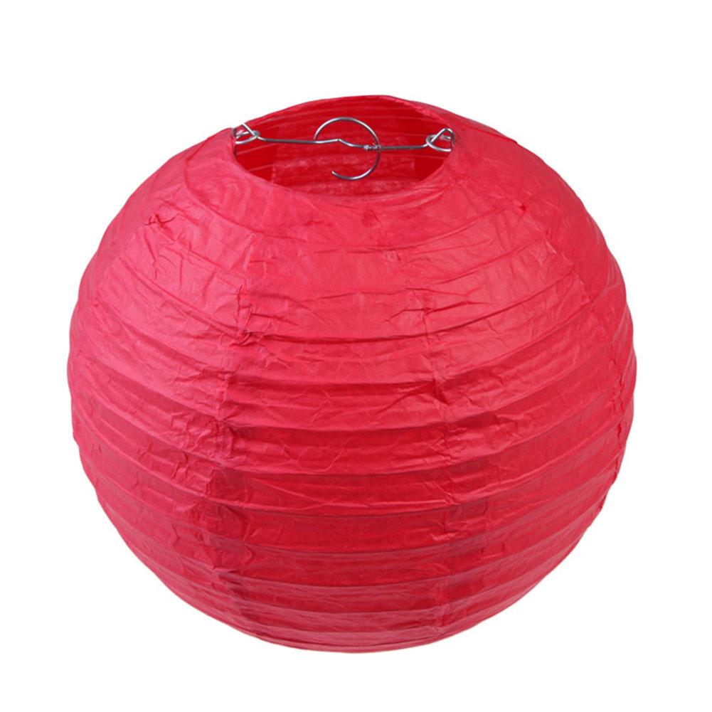 4 inch Chinese Round Paper Lanterns Handmade DIY Birthday Paper Lanterns Foldable Creative Handcrafts Cute for Wedding Party 4 inch